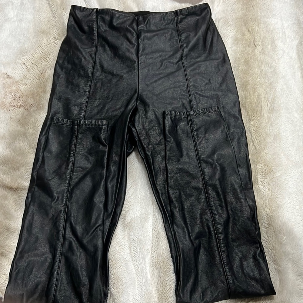 Lysse faux leather leggings sz m